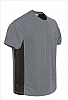 Camiseta Tecnica Marathoner Valento - Color Gris Humo / Negro