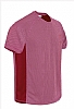 Camiseta Tecnica Marathoner Valento - Color Rosa Fluor / Rojo Loto