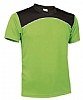 Camiseta Tecnica Maurice Valento - Color Verde Manzana/Blanco/Negro