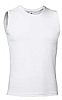 Camiseta Hombre Sin Mangas Nappa Valento - Color Blanco
