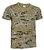 Camiseta Camuflaje Soldier Valento - Color Pixelado Arido