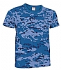 Camiseta Camuflaje Soldier Valento - Color Pixelado Azul