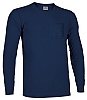 Camiseta Bolsillo Manga Larga Top Bear Valento - Color Azul Marino