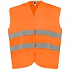 Chaleco Reflectante Seguridad Sirio Roly - Color Naranja Flúor