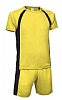 Equipacion Futbol Maracana Valento - Color Amarillo/Negro