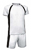 Equipacion Futbol Maracana Valento - Color Blanco/Negro