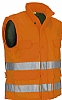 Chaleco Alta Visibilidad Anchorage Valento - Color Naranja Fluor