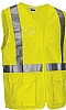 Chaleco Alta Visibilidad Bridge Valento - Color Amarillo Fluor