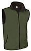 Chaleco Tecnico Soft Shell Tundra Valento - Color Verde Militar