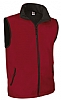 Chaleco Tecnico Soft Shell Tundra Valento - Color Rojo Loto