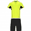 Equipacion Deportiva Boca Roly - Color Amarillo Fluor / Negro