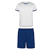 Equipacion Deportiva Barata Racing Roly - Color Blanco/Royal 0105