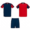 Equipacion Deportiva Juve Infantil Roly - Color Rojo / Marino