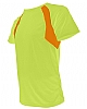 Camiseta Tecnica Combi Nath - Color Lima/Citrus