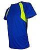 Camiseta Tecnica Combi Nath - Color Royal Flor /Lima