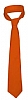 Corbata Monaco Valento - Color Naranja Fiesta
