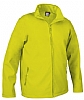 Chaqueta Tecnica Soft Shell Horizon Infantil Valento - Color Amarillo Fluor