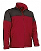 Chaqueta Softshell Makalu Valento - Color Rojo/Negro