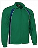 Chaqueta Chandal Tournament Valento - Color Marino / Verde Kelly / Blanco