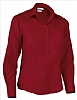 Camisa Manga Larga Mujer Valento Star - Color Rojo Loto