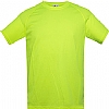 Camiseta Tecnica Ecotex Infantil - Color Amarillo Fluor