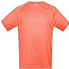 Camiseta Tecnica Ecotex Infantil Acqua Royal - Color Rojo Coral