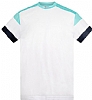 Camiseta Tecnica Flag Acqua Royal - Color Blanco/Acqua/Marino