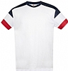 Camiseta Tecnica Flag Acqua Royal - Color Blanco/Marino/Rojo