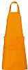 Delantal Largo Bolsillos Gala Sols - Color Naranja