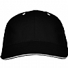 Gorra Panel Adulto Roly - Color Negro