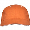 Gorra Panel Adulto Roly - Color Naranja