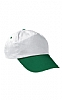 Gorra Promotion Valento - Color Blanco / Verde Kelly