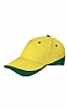 Gorra Tuxton Valento - Color Amarillo Limon / Verde Botella