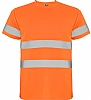 Camiseta Alta Visibilidad Delta Roly - Color Naranja Fluor 223