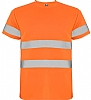 Camiseta Alta Visibilidad Delta Roly - Color Naranja Fluor 223