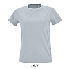 Camiseta Mujer Imperial Fit Sols - Color Gris Puro