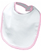 Babero Kinder Nath - Color Blanco/Rosa