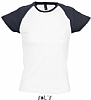 Camiseta Mujer Milky Sols - Color Blanco/Marino