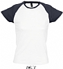 Camiseta Mujer Milky Sols - Color Blanco/Marino