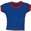 Camiseta Mini Boston Nath - Color Azul/Rojo Burdeos