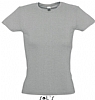 Camiseta Color Mujer Serigrafia Digital Escudo - Color Gris Mezcla