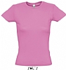 Camiseta Color Mujer Serigrafia Digital Escudo - Color Rosa Orquidea