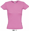 Camiseta Color Mujer Serigrafia Digital Escudo - Color Rosa Orquidea