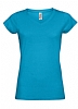 Camiseta Mujer Moon Sols - Color Aqua