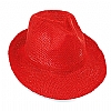 Sombrero de Ala Ancha Cifra - Color Rojo
