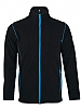 Chaqueta Polar Nova Hombre Sols - Color Negro / Aqua