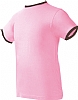 Camiseta Nath Boston - Color Rosa/Chocolate 1341