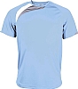 Camiseta Tecnica Equipo Linitex - Color Azul Cielo/Blanco/Gris