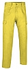 Pantalon Laboral Caster Valento - Color Amarillo Limon