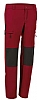 Pantalon Senderismo Dator Valento - Color Rojo/Negro